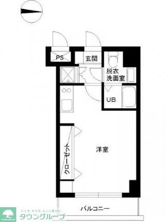 スカイコート両国壱番館の物件間取画像